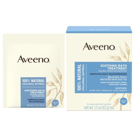 Bath Additive Aveeno® 1.5 oz. Individual Packet Unscented Powder