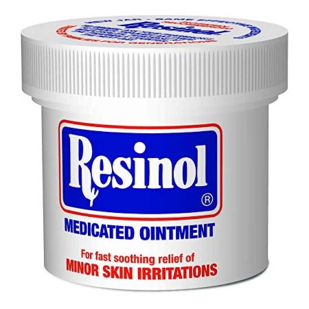 Itch Relief Resinol® 55% - 2% Strength Cream 3.5 oz. Jar