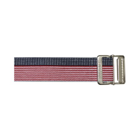 Gait Belt SkiL-Care™ 72 Inch Length Stars and Stripes Design Cotton