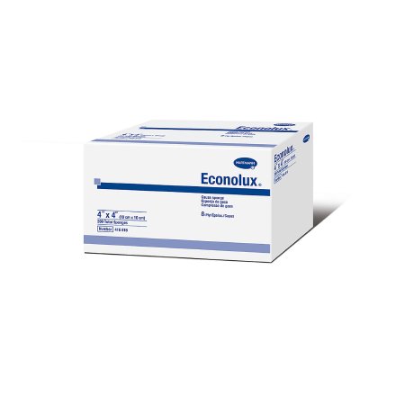 Gauze Sponge Econolux® 4 X 4 Inch 200 per Pack NonSterile 8-Ply Square