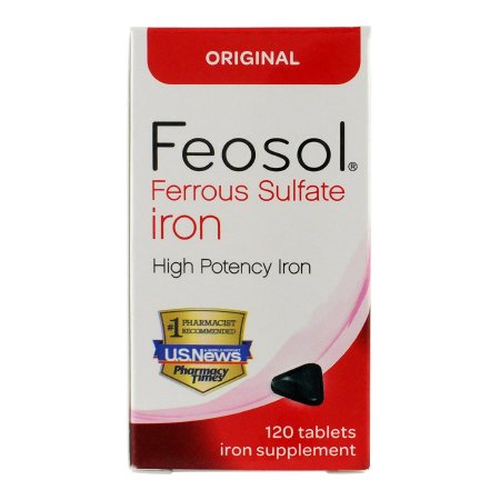 Mineral Supplement Feosol® Iron 65 mg Strength Tablet 120 per Bottle