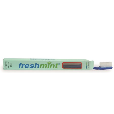 Toothbrush Freshmint® Assorted Colors Adult Nylon