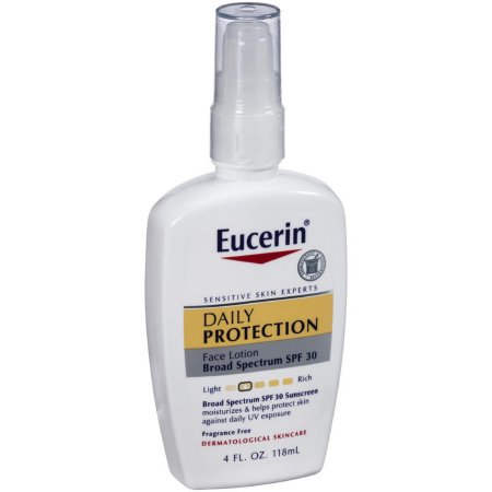 Sunscreen Eucerin® SPF 30 Lotion 4 oz. Pump Bottle