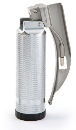 Laryngoscope Handle Satin™ Conventional 2.5 Volt Stubby Handle