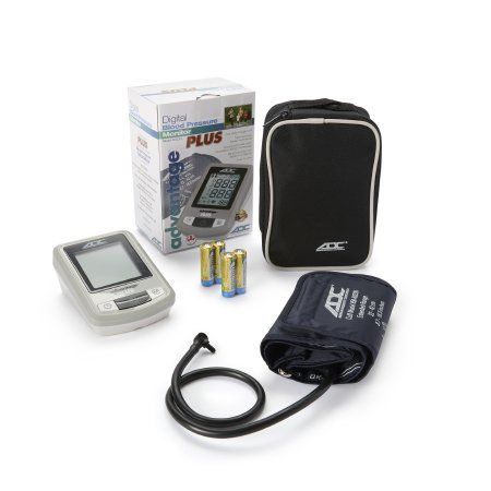 Home Automatic Digital Blood Pressure Monitor Advantage™ Plus 6022N Series Wide Range Nylon 22 - 42 cm Desk Model