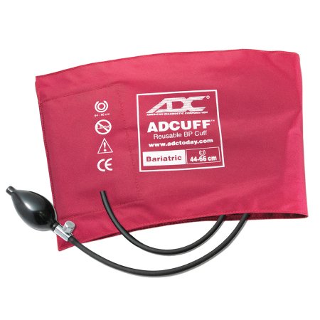 Reusable Blood Pressure Cuff and Bulb Diagnostix™ 44 to 66 cm Arm Nylon Cuff Bariatric Cuff