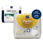 Unisex Adult Absorbent Underwear Abri-Flex™ Premium S2 Pull On with Tear Away Seams Small Disposable Heavy Absorbency