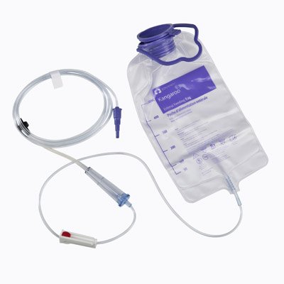 Enteral Feeding Pump Bag Set Kangaroo™ 924 500 mL DEHP-Free PVC NonSterile