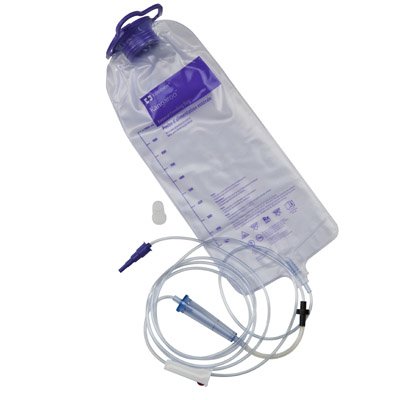 Enteral Feeding Pump Bag Set Kangaroo™ 924 1000 mL DEHP-Free PVC NonSterile