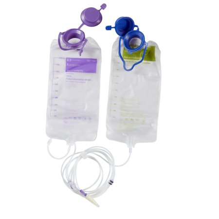 Enteral Feeding Pump Flush Bag Set Kangaroo™ ePump™ 1000 mL DEHP-Free PVC NonSterile