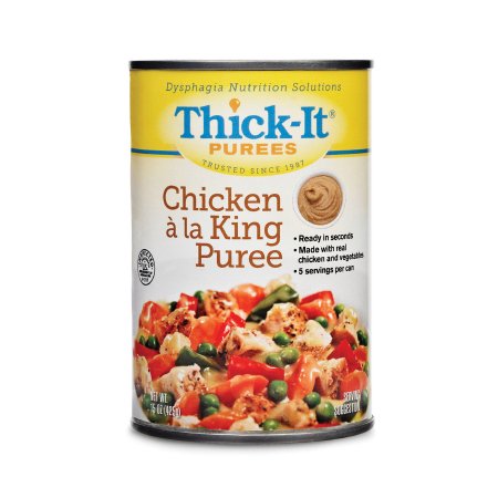 Thickened Food Thick-It® 15 oz. Can Chicken à la King Flavor Puree IDDSI Level 4 Extremely Thick/Pureed