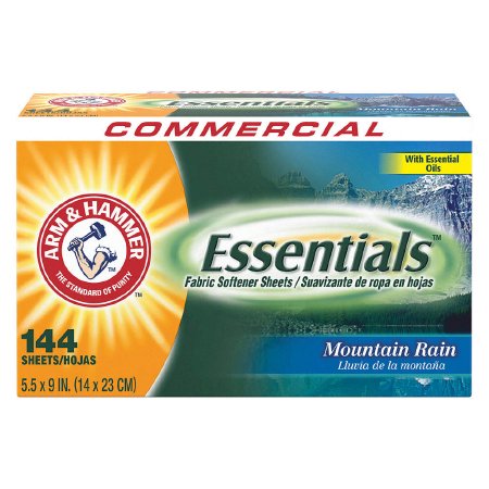 Fabric Softener Arm & Hammer® Essentials® 144 Count Box Sheet Mountain Fresh Scent