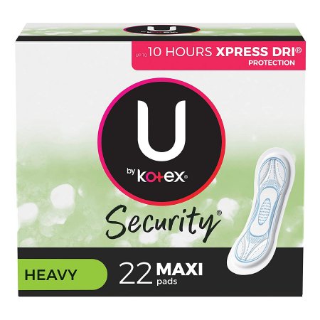 Feminine Pad U by Kotex® Maxi Super Absorbency