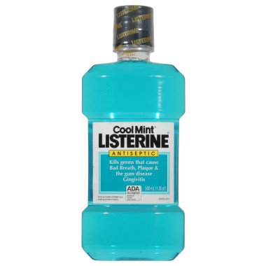 Mouthwash Listerine® 500 mL Cool Mint Flavor