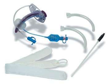 Cuffed Tracheostomy Tube Blue Line Ultra® Suctionaid®