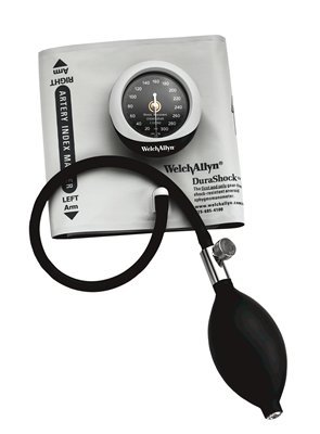 Aneroid Sphygmomanometer Unit DuraShock® Large Adult Nylon 34 - 50 cm Pocket Aneroid